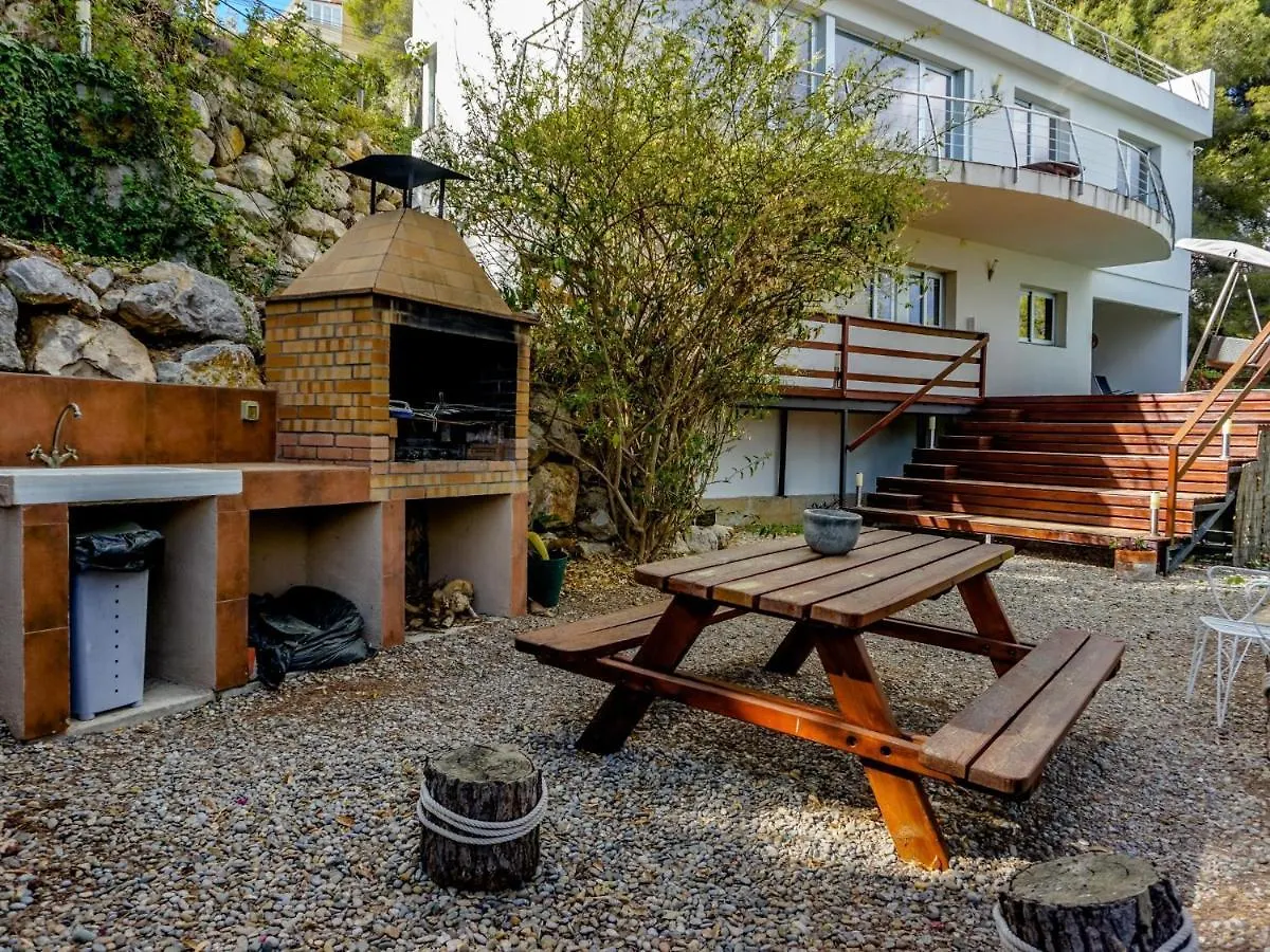 Preciosa Villa Con Vistas Al Mar Cunit Spagna